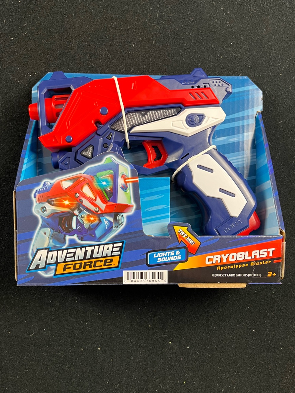 Adventure Force Cryoblast Kids Blaster - Red, Blue & White
